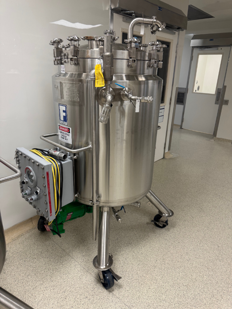 Image of Feldmeier 450 Liter Stainless Steel Reactor w/ Explosion Proof Controls